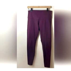 Lululemon Athletica Leggings Plum sz 10